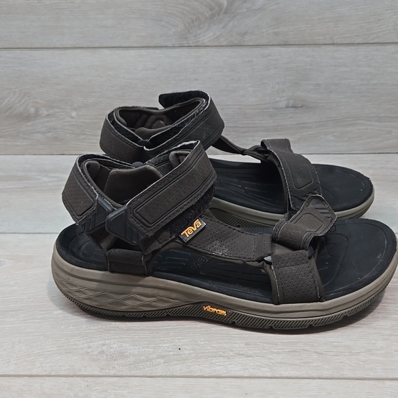 Teva Mens Vibram Brown Sport Sandals with Adjustable Straps Shoes Sz 8 main image 11